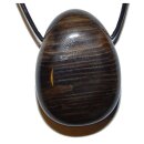 Holz versteinert Trommelstein Tropfen gebohrt (2,5 mm)...