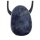 Iolith ugs. Wassersaphir Trommelstein Tropfen gebohrt (2,5 mm) ca. 30 x 20 mm Anhänger Edelstein