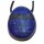 Lapislazuli Trommelstein Tropfen gebohrt (2,5 mm) ca. 35 x 30 mm Anhänger Edelstein