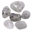 Turmalinquarz 100 g Trommelsteine, ca. 9 - 15 Steine,...