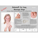 Bokoma Yin Yang Ringe Massage Ring Entspannung...