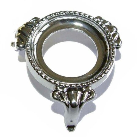 Eier & Kugel Ständer silberfarbig dekorativ ca. 30 mm Ø