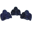 Dumortierit Buddha ca. 50 x 40 mm