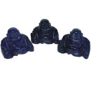 Dumortierit Happy Buddha sitzend ca. 50 x 40 mm