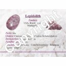 Edelsteinkarten- Lepidolith