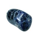 Sodalith Trommelstein ca. 25 x 35 mm Handschmeichler Wasserstein