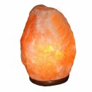 25 - 30 kg Salzlampe Bosalla® mit Palisander-Holz Sockel, Salz Leuchte
