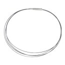 Stahl-Halsreifen vierreihig Stahl 42 cm für...