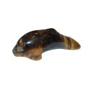 Tigerauge Delfin ca. 30 x 10 mm
