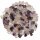 Bunte Trommelstein 1 kg Mischung mini - kleine Natur Steine  Amethyst Rosenquarz Bergkristall