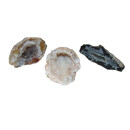 Achat Geode aufgeschnitten, poliert A* Qualität Größe *S* ca. 30 - 40 mm