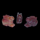 Carneol - Achat Hase Häschen ca. 50 x 35 mm