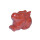 Jaspis Rot Hase - Häschen ca. 35 x 25 mm