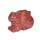 Jaspis Rot Hase - Häschen ca. 50 x 30 mm