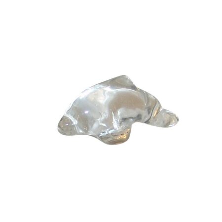 Bergkristall Delfin ca. 40 x 12,5 mm