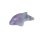Fluorit Delfin grün lila ca. 40 x 12,5 mm