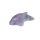 Fluorit Delfin grün lila ca.40  x 12,5 mm