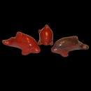 Jaspis Rot Delfin ca. 50 x 18 mm