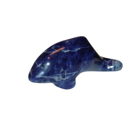 Sodalith Delphin / Delfin ca. 50 x 18 mm