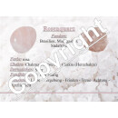 Rosenquarz Delfin ca. 40  x 12,5  mm