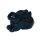 Obsidian schwarz Hase - Häschen ca. 50  x 30  mm