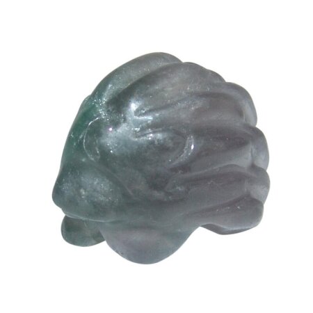 Fluorit Igel grün lila ca. 30 x 20 mm