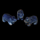 Sodalith Schwein - Glücksschwein ca. 40 x 20  mm