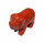 Jaspis Rot Schwein - Glücksschwein ca. 50 x 30 mm