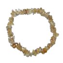 Rutilquarz Splitter Armband 20 cm auf Stretchband ca. 5 -...