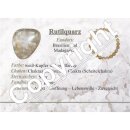 Rutilquarz Splitter Armband 20 cm auf Stretchband ca. 5 - 8 mm, 19 -20 cm lang