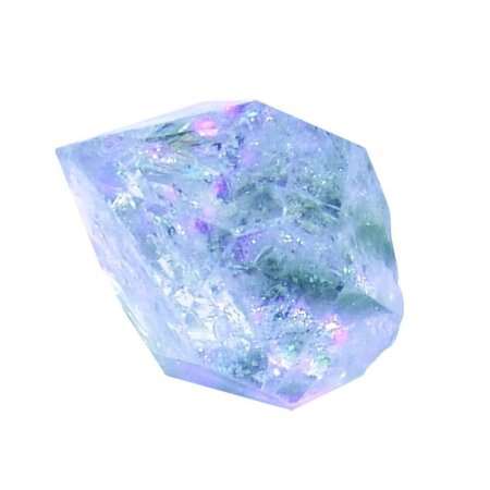 Herkimer Diamant Rohstück RARITÄT natur gewachsen fluoriszierend ca.10  mm
