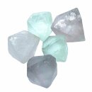 Fluorit Oktaeder 100 g naturgewachsen geölt ca.3 - 5 Steine, ca.20 - 30 mm