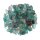 Fluorit grün - lila 100 g kleine Trommelsteine ca.18 - 20 mm