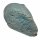 Achat blau Hälfte einer Geode Größe M: ca. 60 - 70 mm aufgeschnitten, poliert & pink coloriert