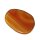 Achat - Carneol farben flacher Trommelstein Massagestein zum Auflegen ca. 55 x 40 mm
