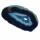 Achatscheibe blau schön transparent groß Länge ca. 120 - 140 mm Breite ca. 85 - 90 mm