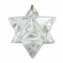 Bergkristall Merkaba achtstrahliger Stern XL ca. 45 mm A* Qualität schön klar teilweise mit Einschlüssen