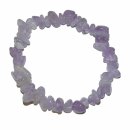 Lavendelquarz Splitter Armband eine Variätet von Amethyst helle Lavendel Flieder Farbe