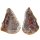 Achat Geode PAAR aufgeschnitten, poliert A*Qualität Größe L ca. 50 - 65 mm