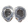 Achat Geode PAAR aufgeschnitten, poliert A*Qualität Größe L ca. 50 - 65 mm