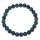 Apatit Armband Kugel 8 mm auf Stretchband schöne grün blaue Farbe