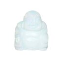 Opalith (Glas, synthetisch) Buddha ca. 25 x 30 mm