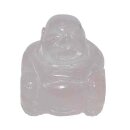 Rosenquarz Buddha ca. 25 x 30 mm