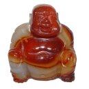 Carneol - Achat Buddha ca. 45 x 50 mm