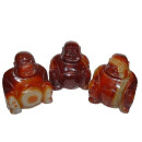 Carneol - Achat Buddha ca. 45 x 50 mm