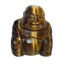 Tigerauge Buddha ca. 25 x 30 mm