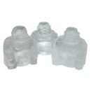 Bergkristall Happy Buddha sitzend ca. 45 x 50 mm