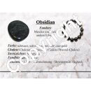 Obsidian Happy Buddha sitzend ca. 45 x 50 mm