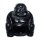 Obsidian Happy Buddha sitzend ca. 45 x 50 mm