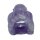 Amethyst gebändert Buddha ca. 25 x 30 mm